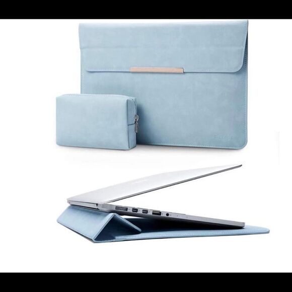 Purple laptop sleeve & pouch NWT - Picture 7 of 10